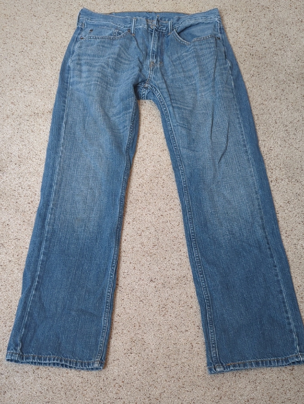 Vintage‎ Levi's Light Blue Straight-Leg Men's Jeans 32x32
